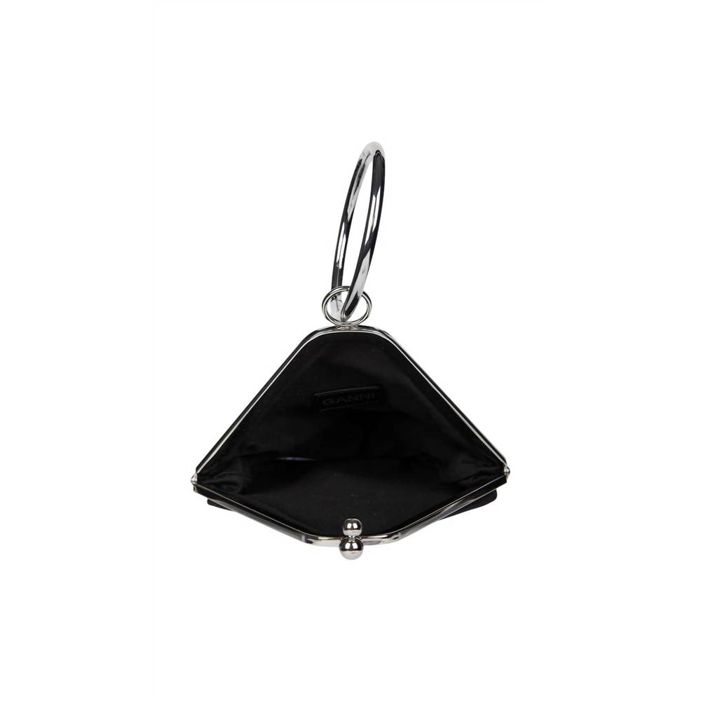 NEW GANNI diamond bangle clutch in black - Picture 2 of 3